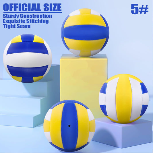 Synthetic Leather Outdoor Volleyball Set