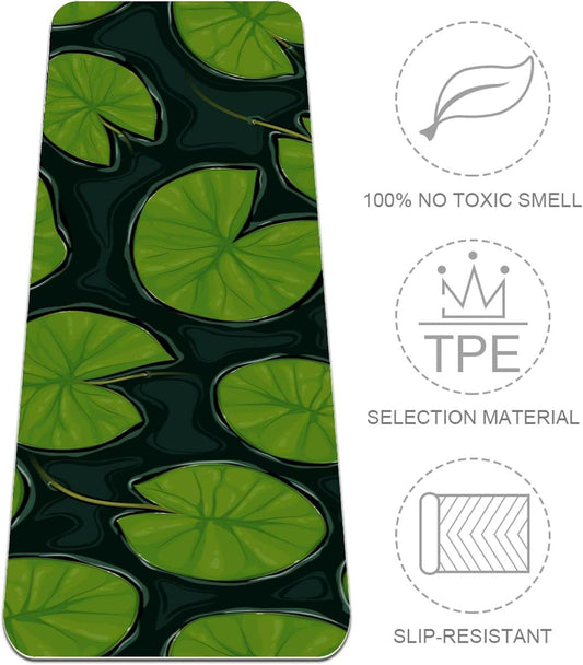Green Extra Thick Non-Slip Yoga Mat