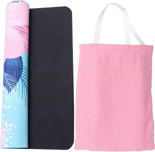 Portable Travel Foldable Suede Yoga Mat