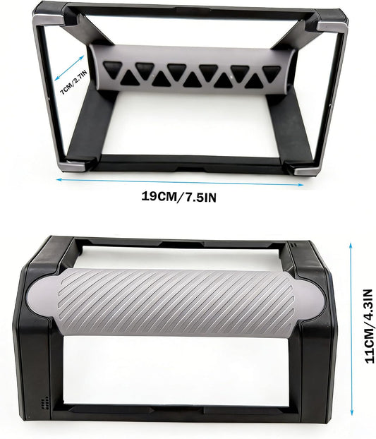 Triangular Push-Up Bar Pair with Non-Slip Base and Wrist Support, Stable Push-Up Stands for Chest and Arm Workouts