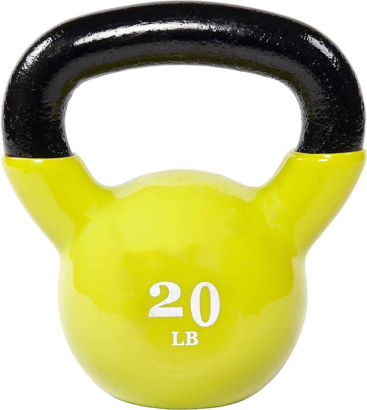 All-Purpose Color Vinyl Coated Kettlebell, 5-50 Pounds