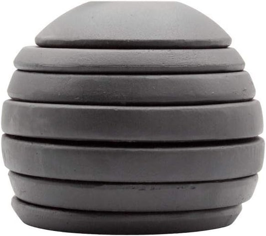 Adjustable Competition Kettlebell - Adjustable Weight from 26 lb to 70 lb - Includes 7 Weight Plates for Strength Training at Home or Gym - Durable Steel Shell for Long-Lasting Use