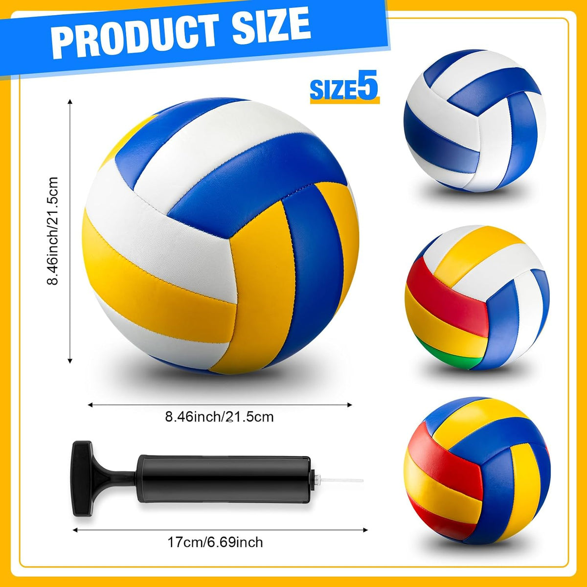 Multi-Pack Soft Beach Volleyball Set