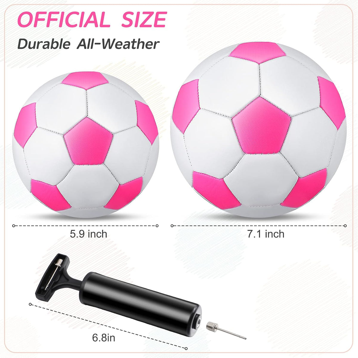 Kids' Training Soccer Ball Set