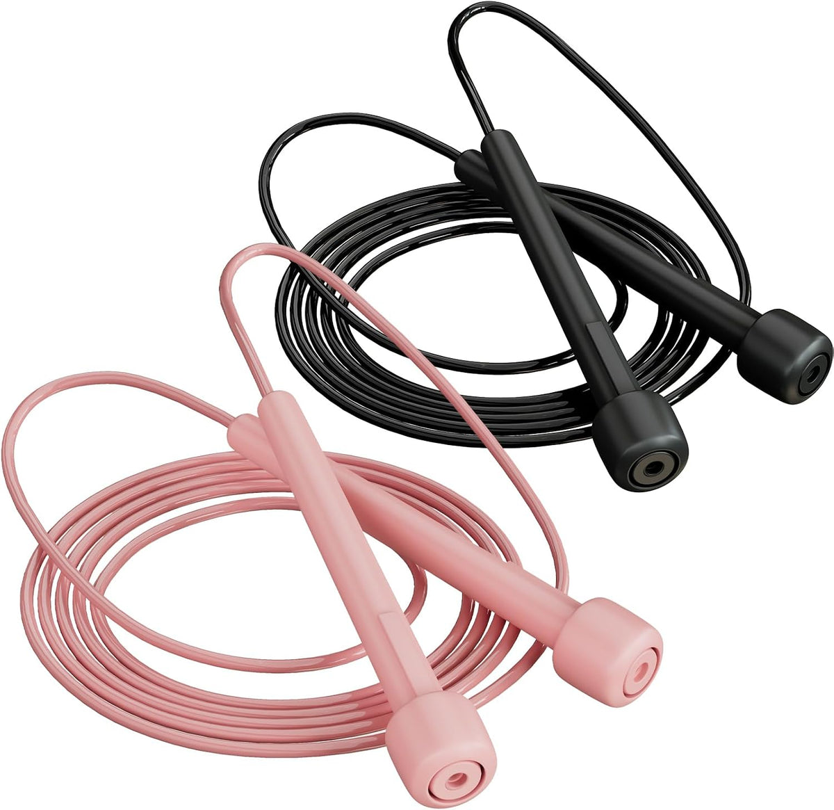 Jump Rope Tangle-Free Rapid Speed with Ball Bearings Adjustable Jump Ropes,Skipping Rope for Men Women,Exerci & Slim Body Jumprope at Gym Home School