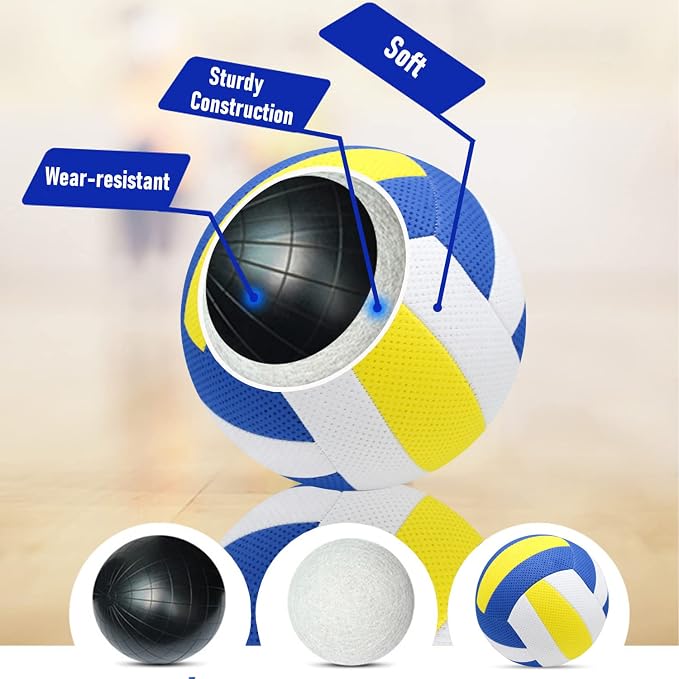 Indoor/Outdoor Match Volleyball Set