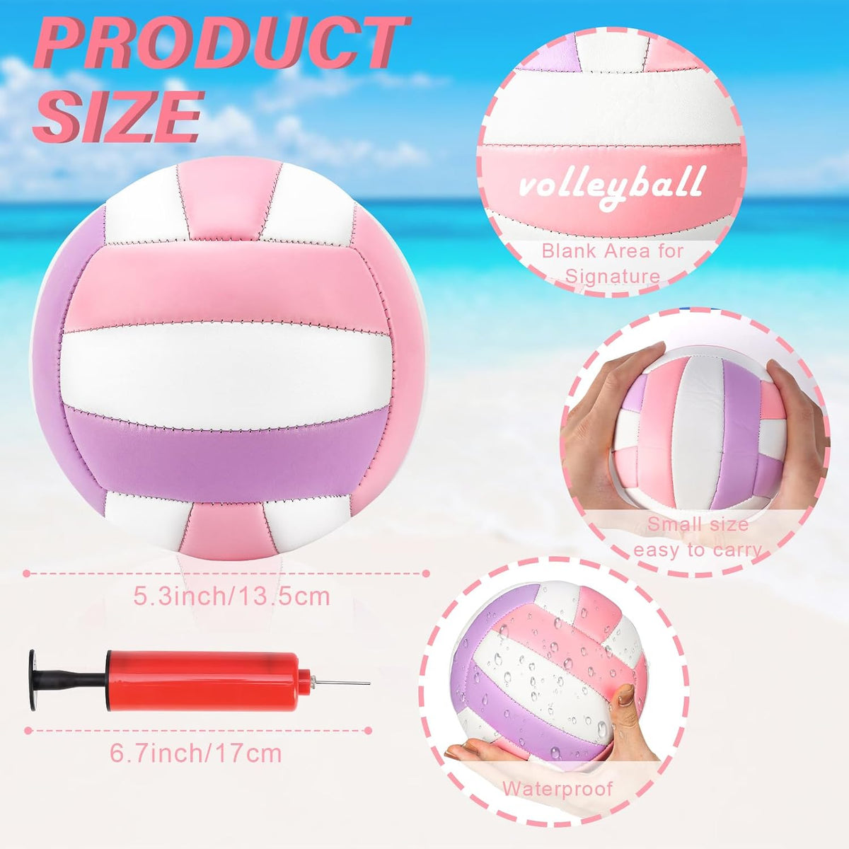 Mini Beach Volleyball For Kids