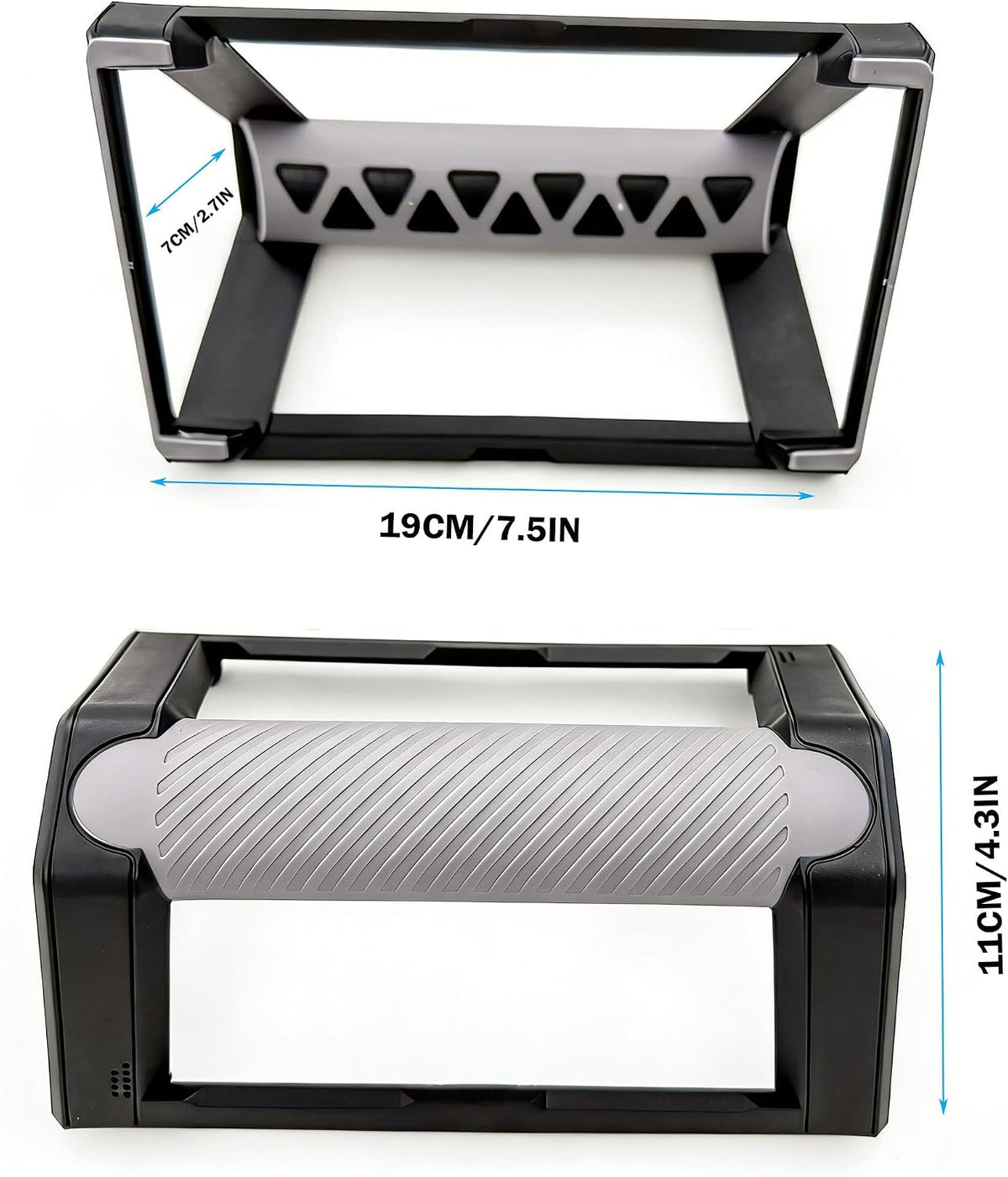 Triangular Push-Up Bar Pair with Non-Slip Base and Wrist Support, Stable Push-Up Stands for Chest and Arm Workouts
