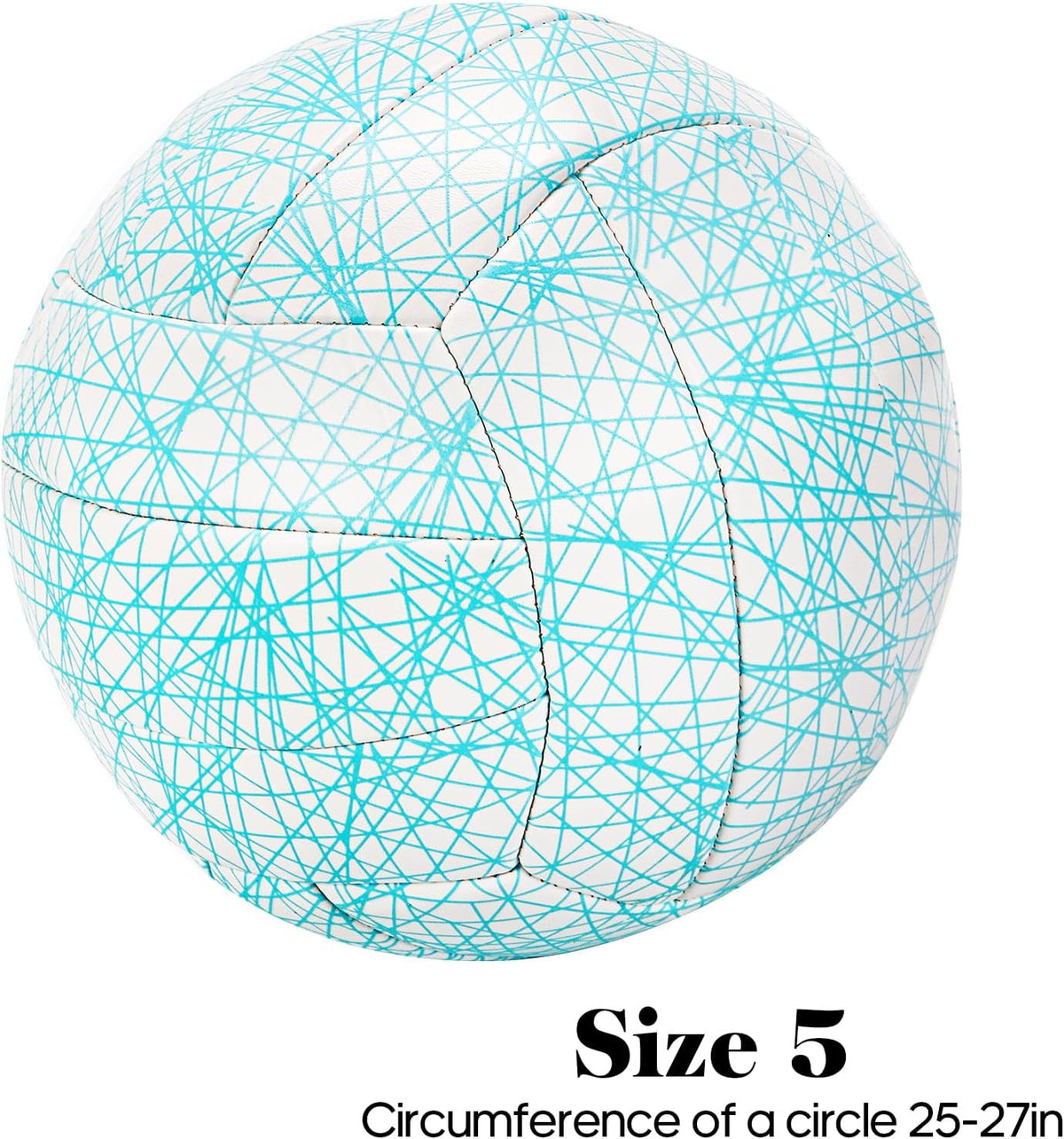 Glow-In-The-Dark Soft Volleyball With Pump
